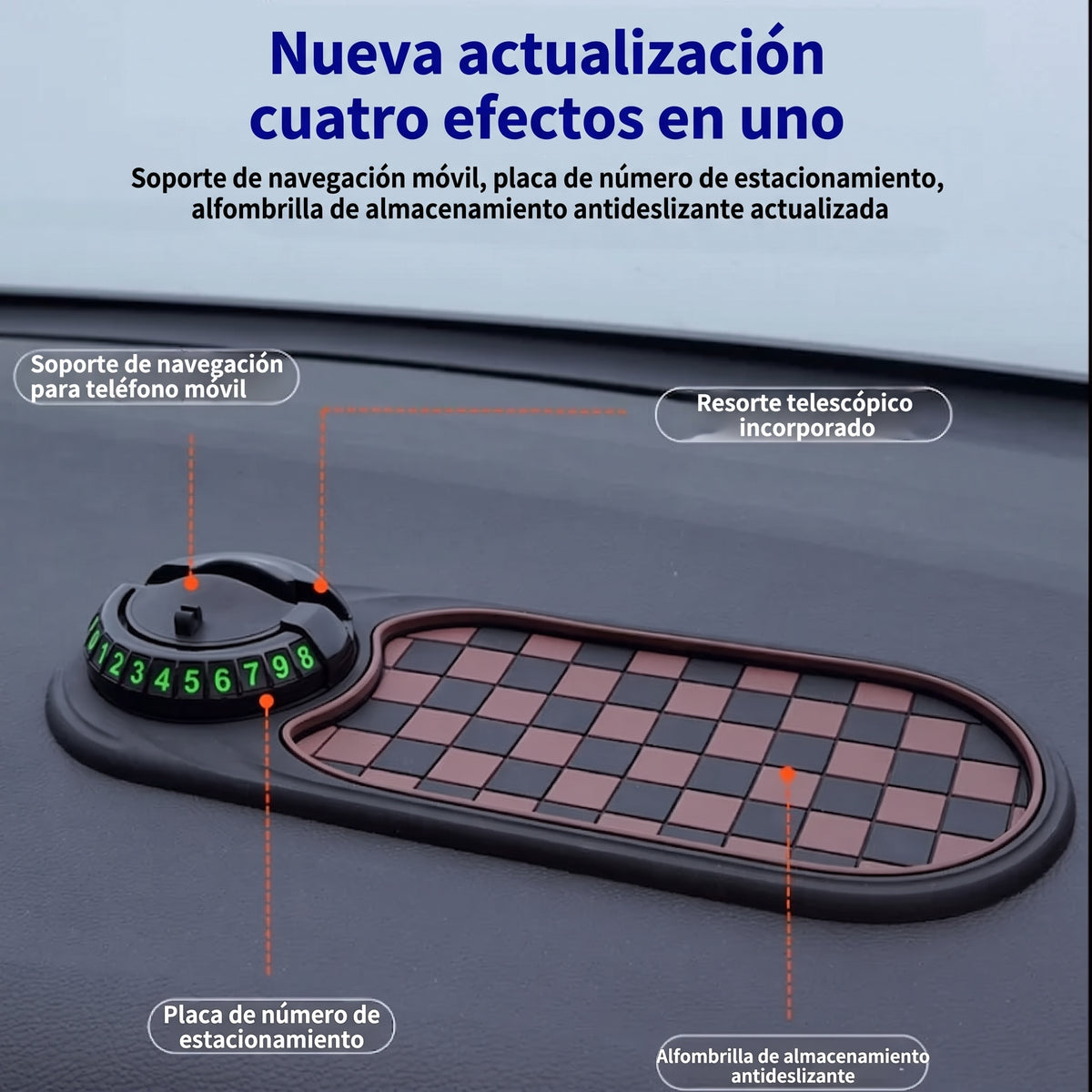 Alfombrilla antideslizante 3 en 1