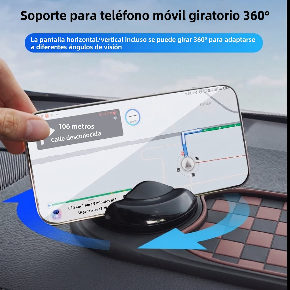 Alfombrilla antideslizante 3 en 1