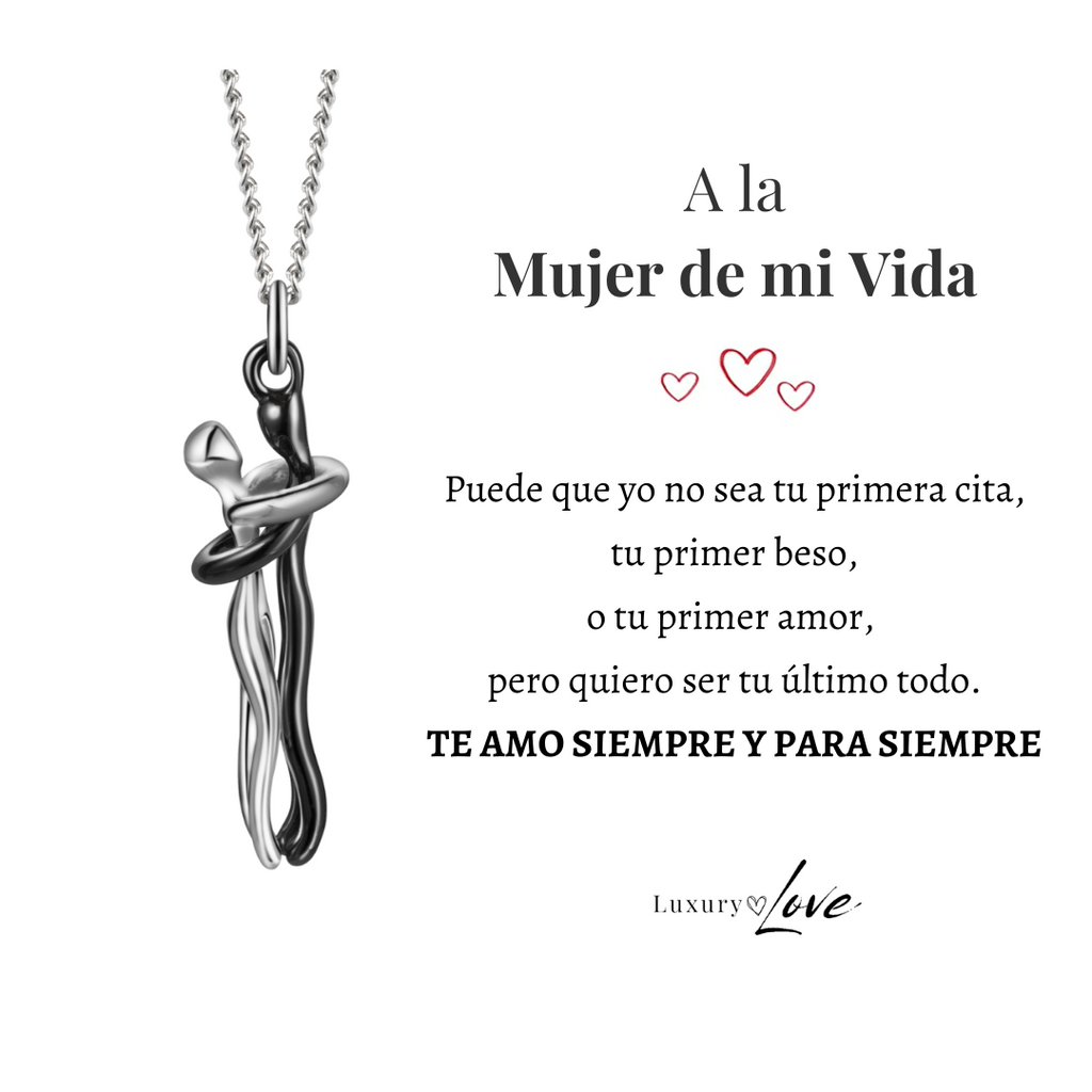 Collar Abrazo-Infinito® plateado