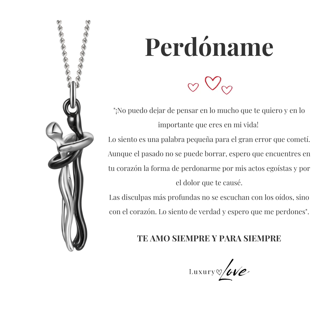 Collar Abrazo-Infinito® plateado